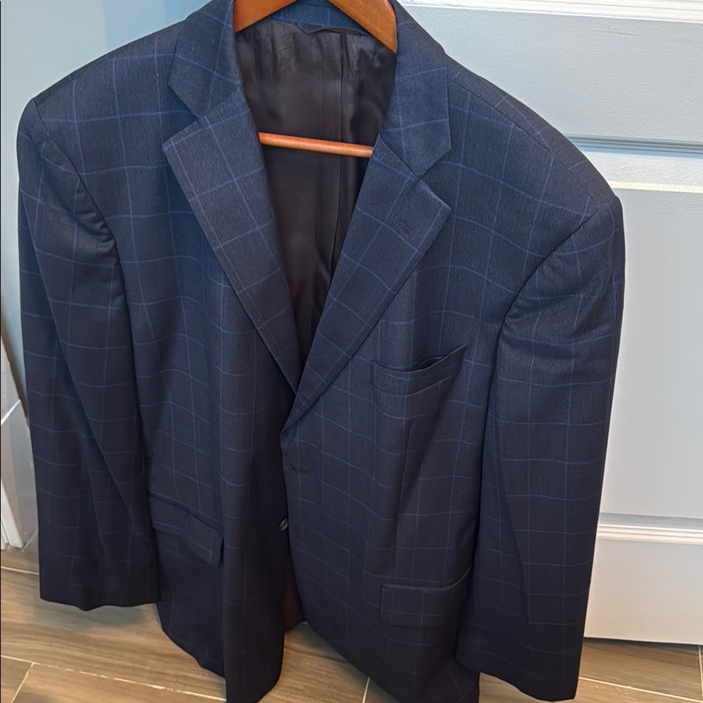 Navy Brooks Brothers Men's Blazer 46R